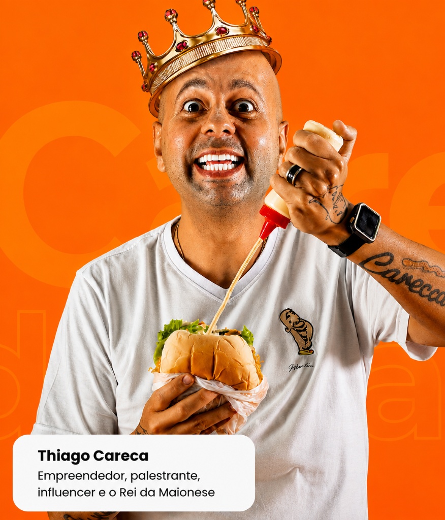 Thiago Careca com coroa